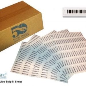 Sensormatic Labels – Ultra Strip III Sheets